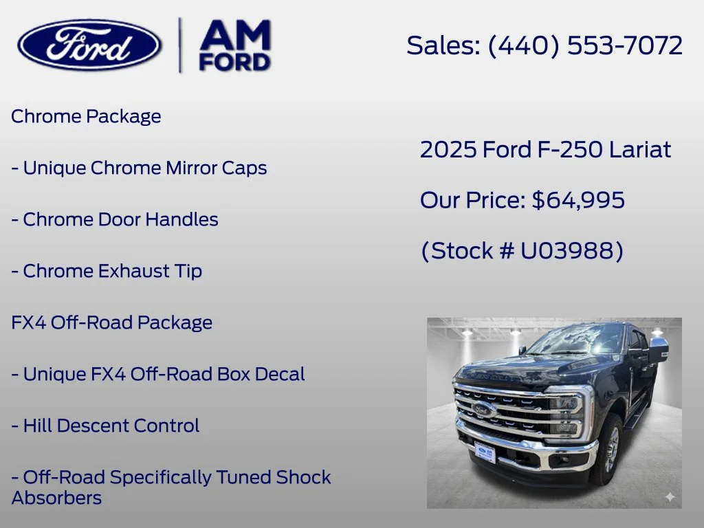 Certified Used 2025 Black Metallic Ford Lariat image 8