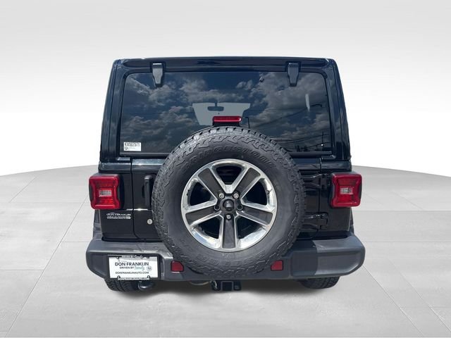 Used 2019 Black Jeep Unlimited Sahara image 4