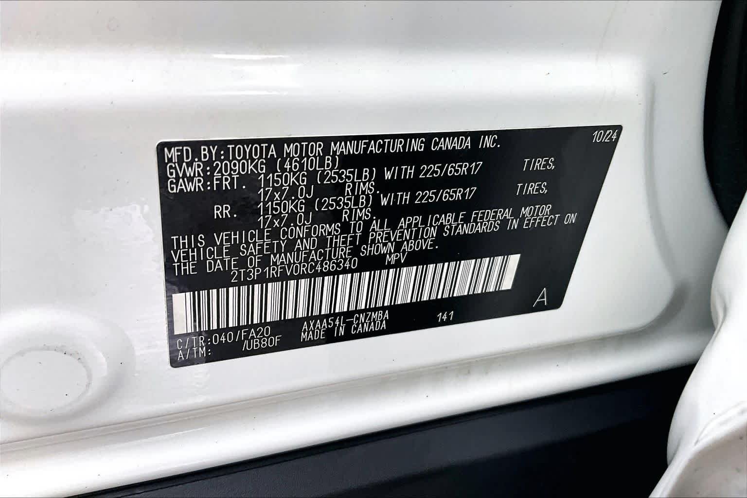 Used 2024 Ice Cap Toyota XLE image 34
