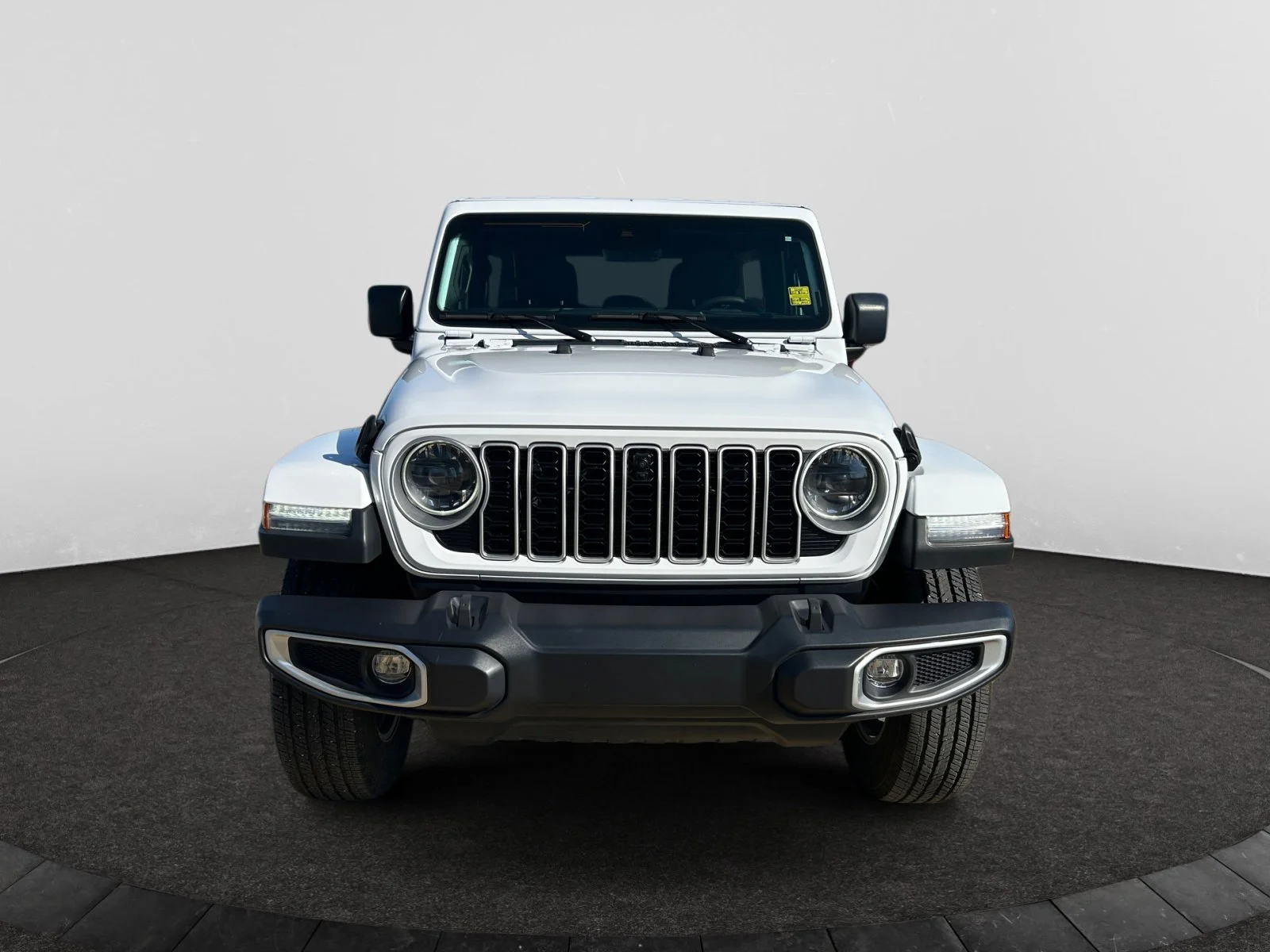 Used 2024 Bright White Jeep SAHARA image 8