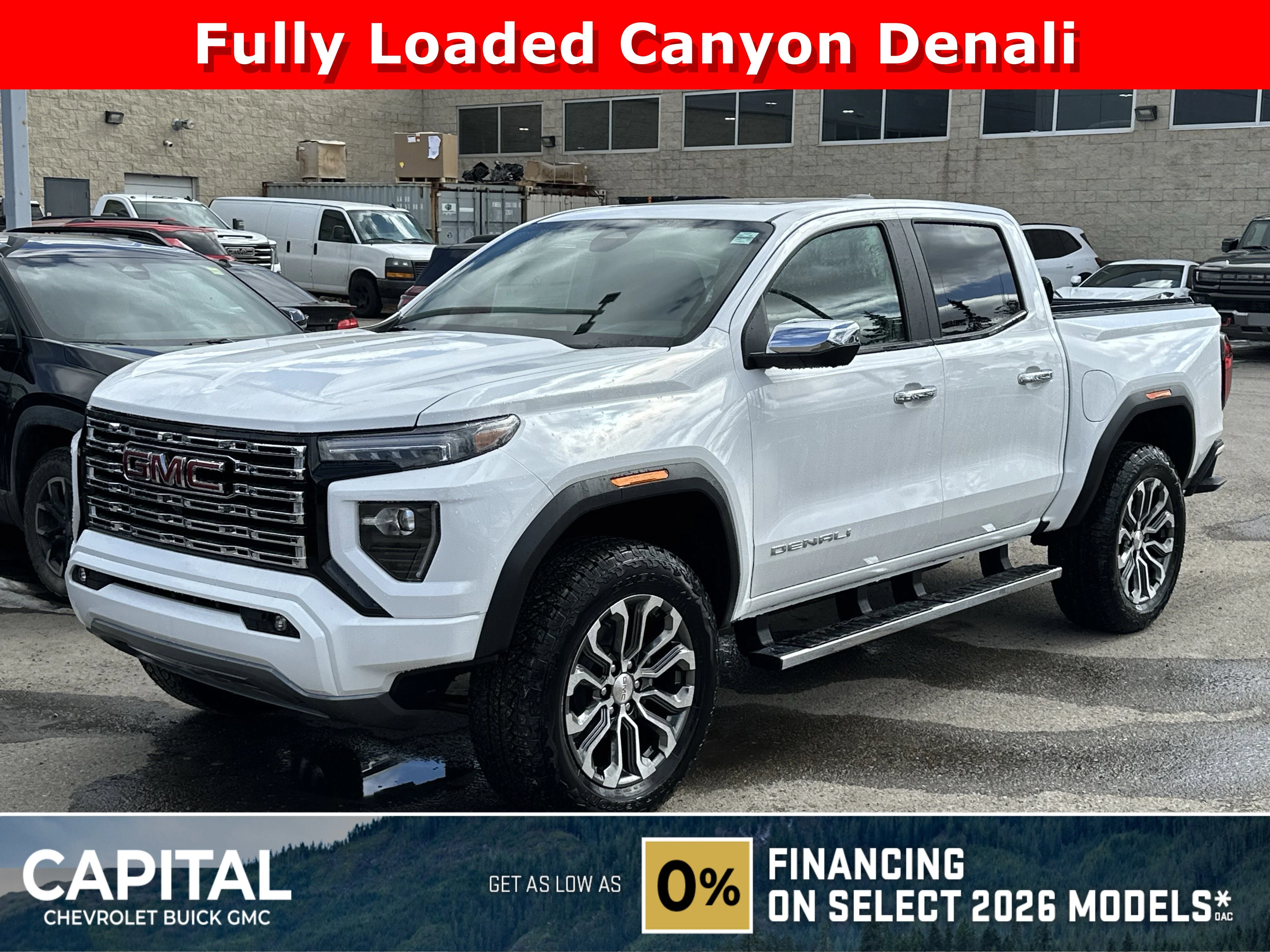 New 2026 Summit White GMC Denali image 1