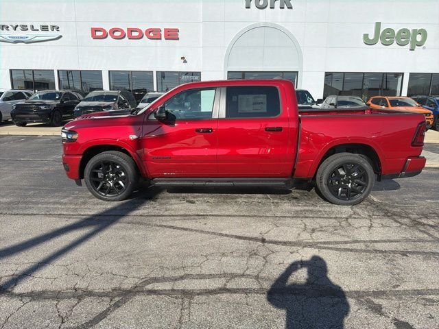 New 2026 Molten Red Pearl-Coat Exterior Paint RAM Laramie image 3