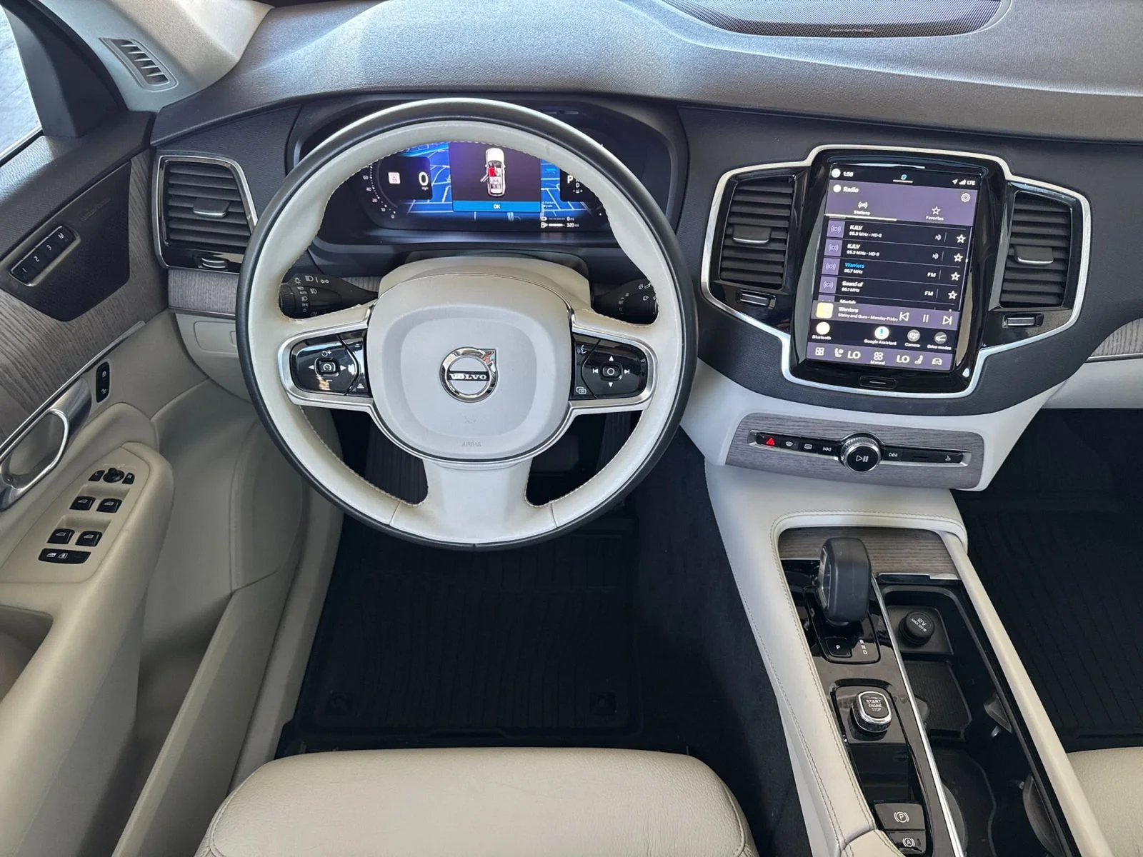 Used 2023 White Volvo T8 Plus Bright Theme 7 Passenger image 16