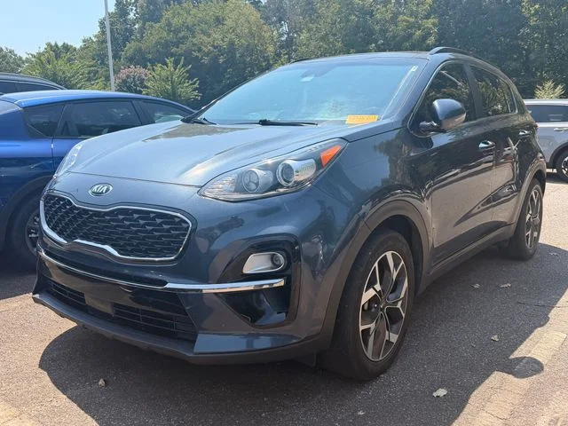 Used 2020 Pacific Blue Kia EX image 2