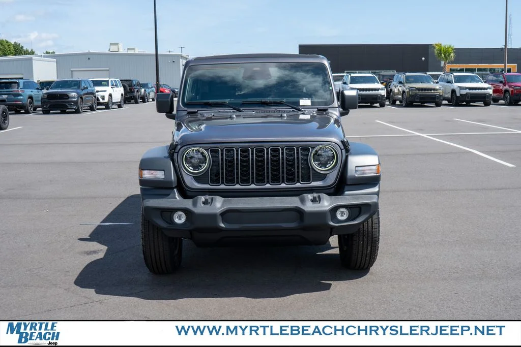 New 2026 Granite Crystal Metallic Clear-Coat Exterior Paint Jeep Sport S image 9