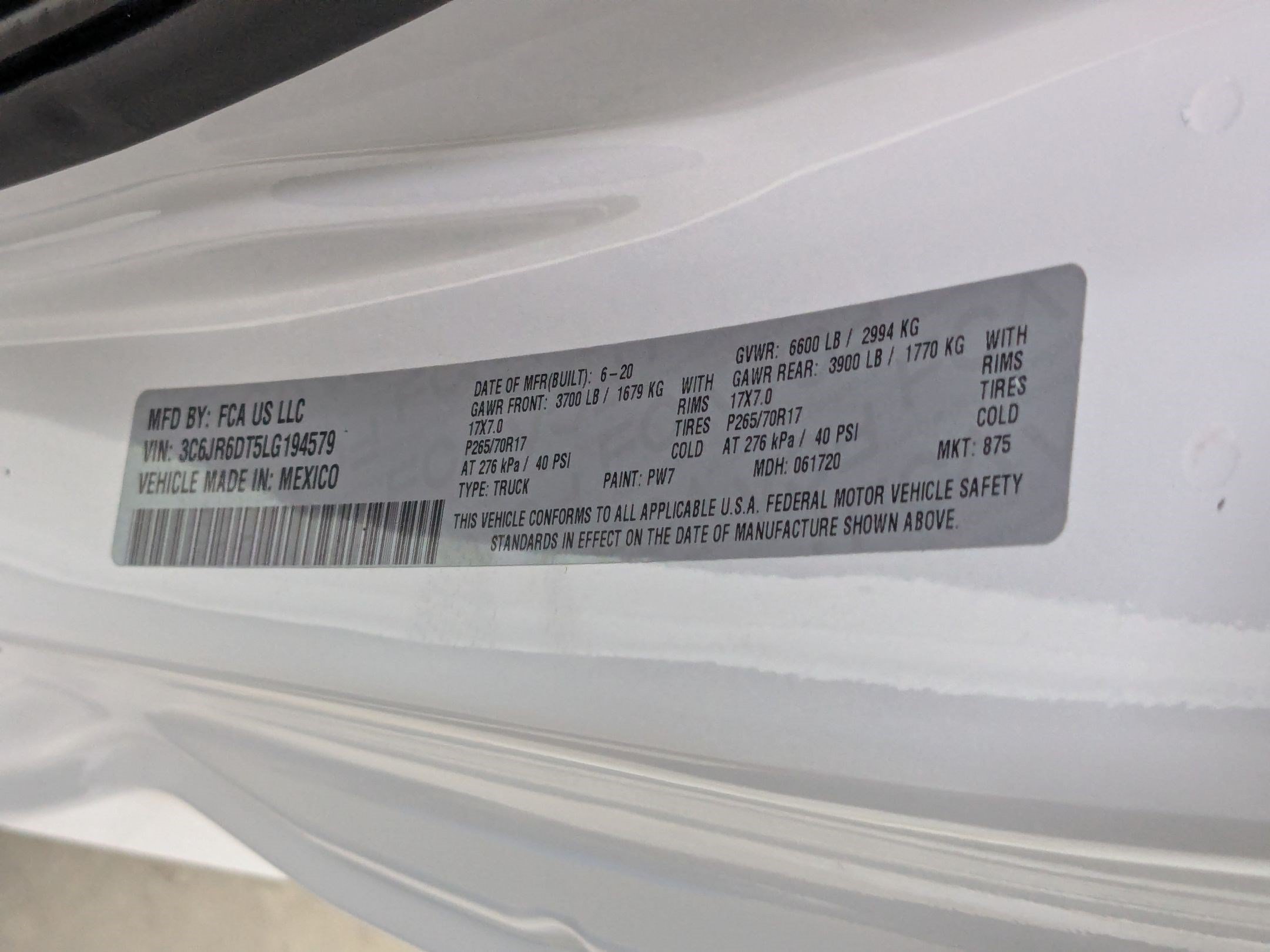 Used 2020 Bright White Clearcoat Ram Tradesman image 20