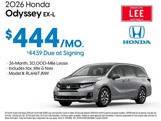 New 2026 Gray Honda EX-L image 4
