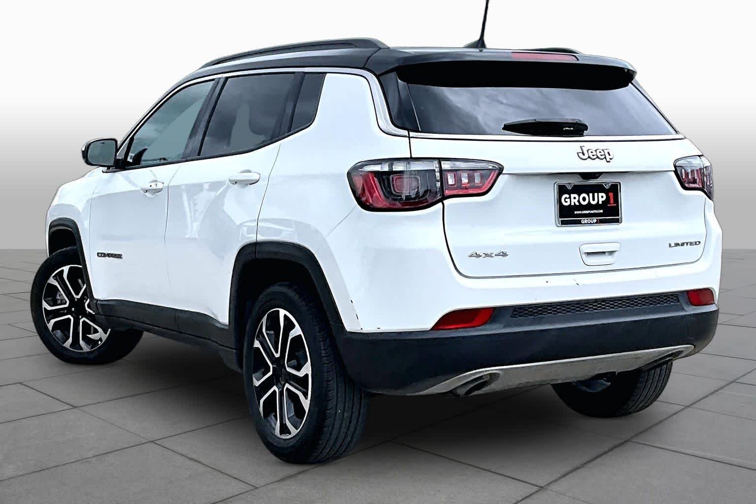 Used 2023 Bright White Clearcoat Jeep Limited image 12