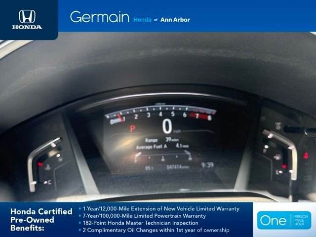 Certified Used 2021 Radiant Red Metallic Honda AWD EX-L image 26