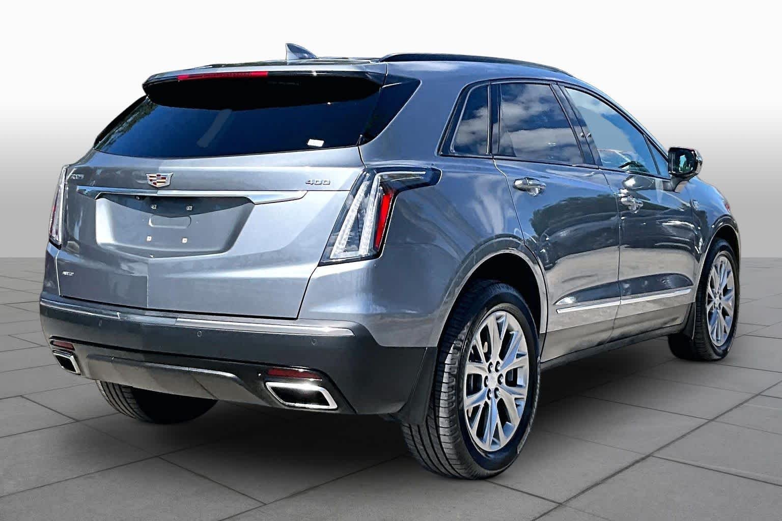 Used 2021 Satin Steel Metallic Cadillac AWD Sport image 13
