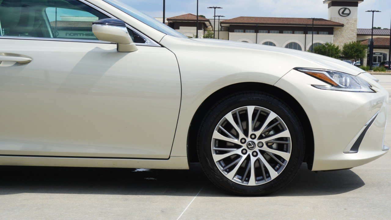 Certified Used 2020 MOONBEAM BEIGE MET Lexus ES 350 image 8