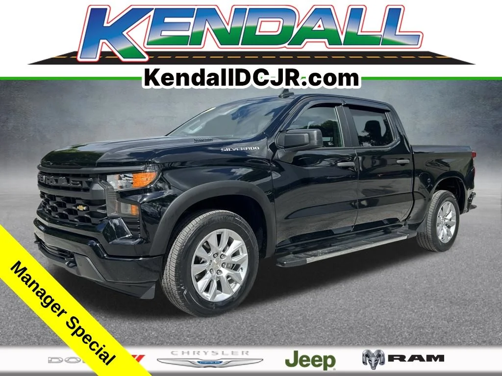 Certified Used 2024 Black Chevrolet Custom image 1
