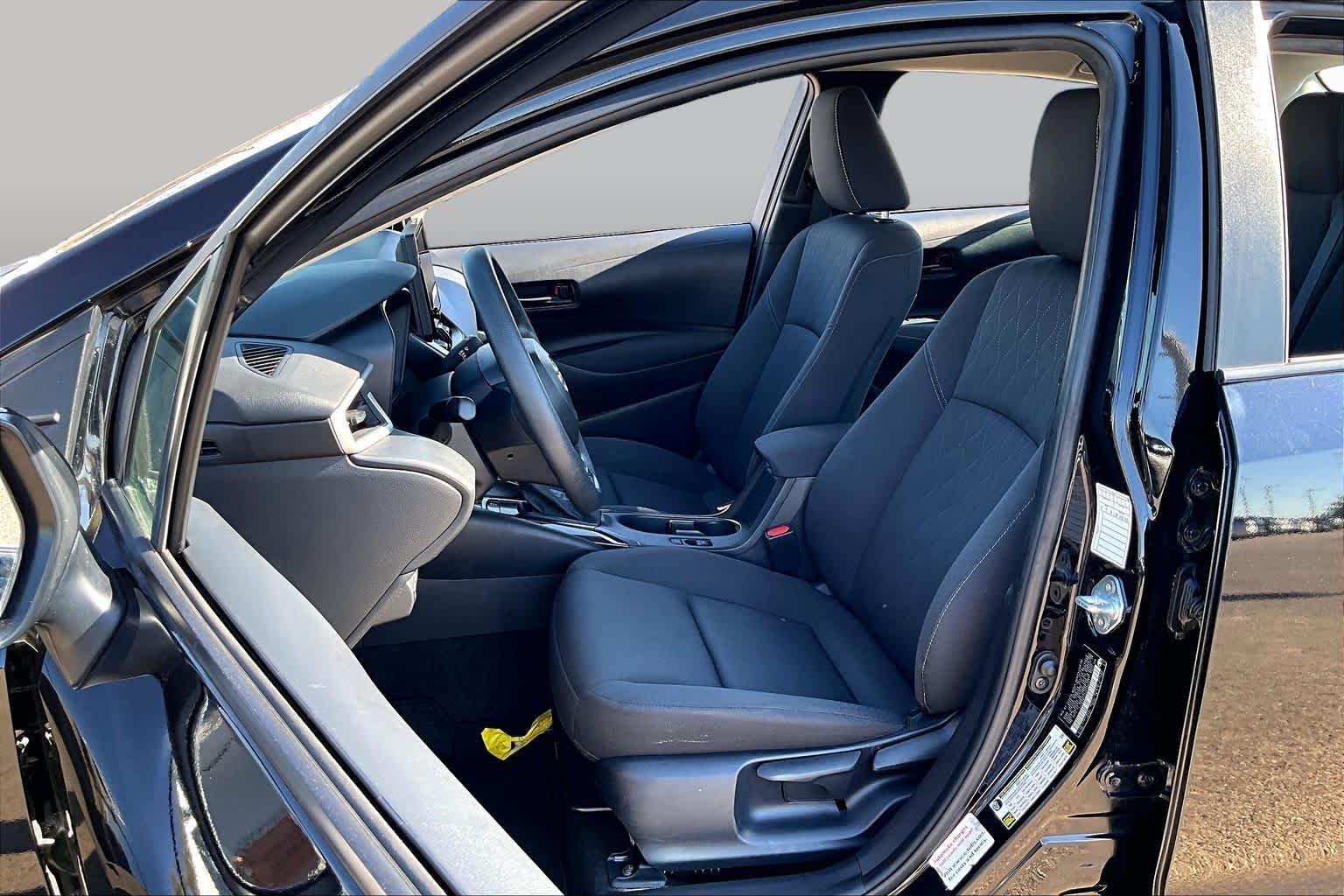 Used 2025 Midnight Black Metallic Toyota LE image 8