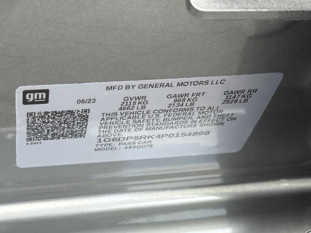 Certified Used 2023 ARGENT SILVER METALLIC Cadillac Sport image 34