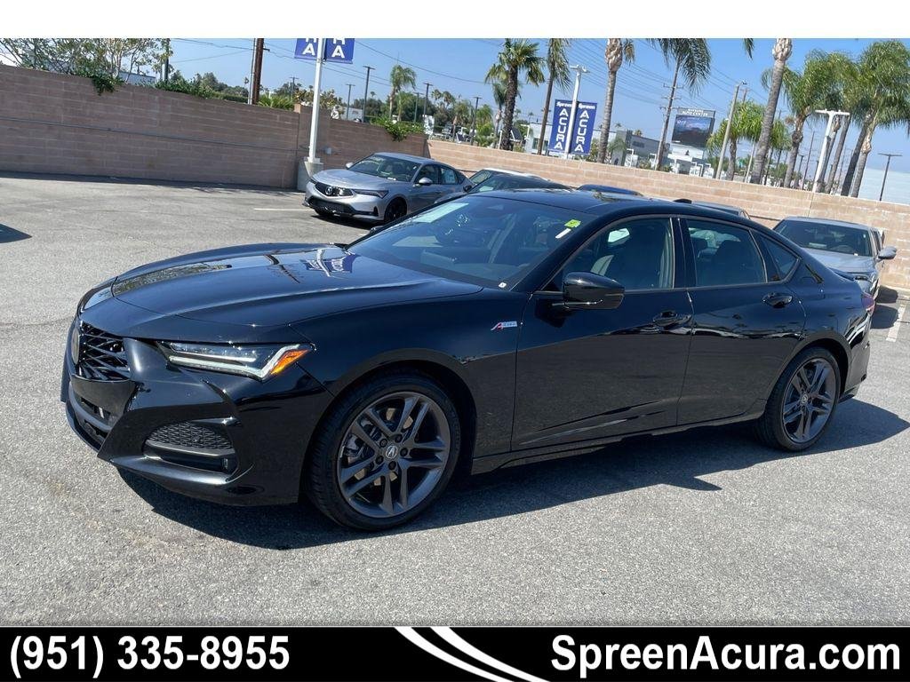 Used 2025 Majestic Black Pearl Acura w/A-Spec Package image 1