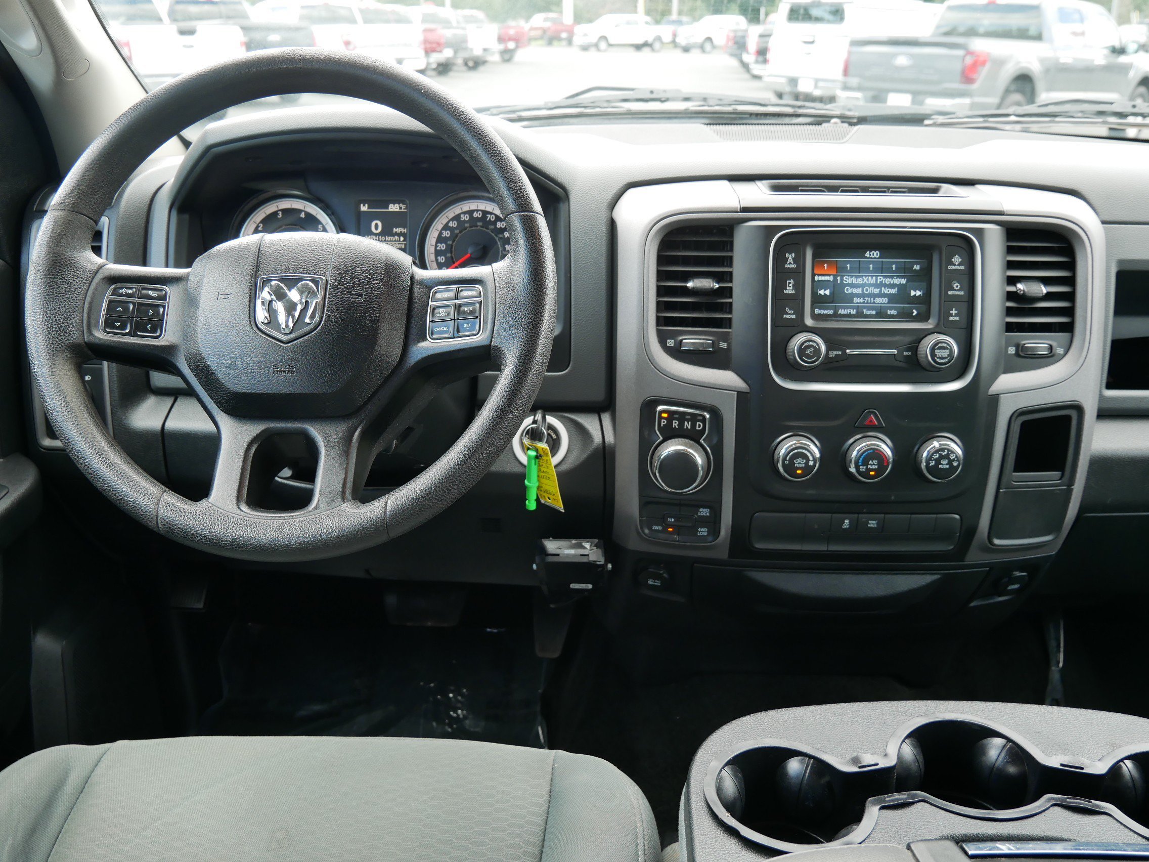 Used 2017 Brilliant Black Crystal Pearlcoat Ram Express image 16