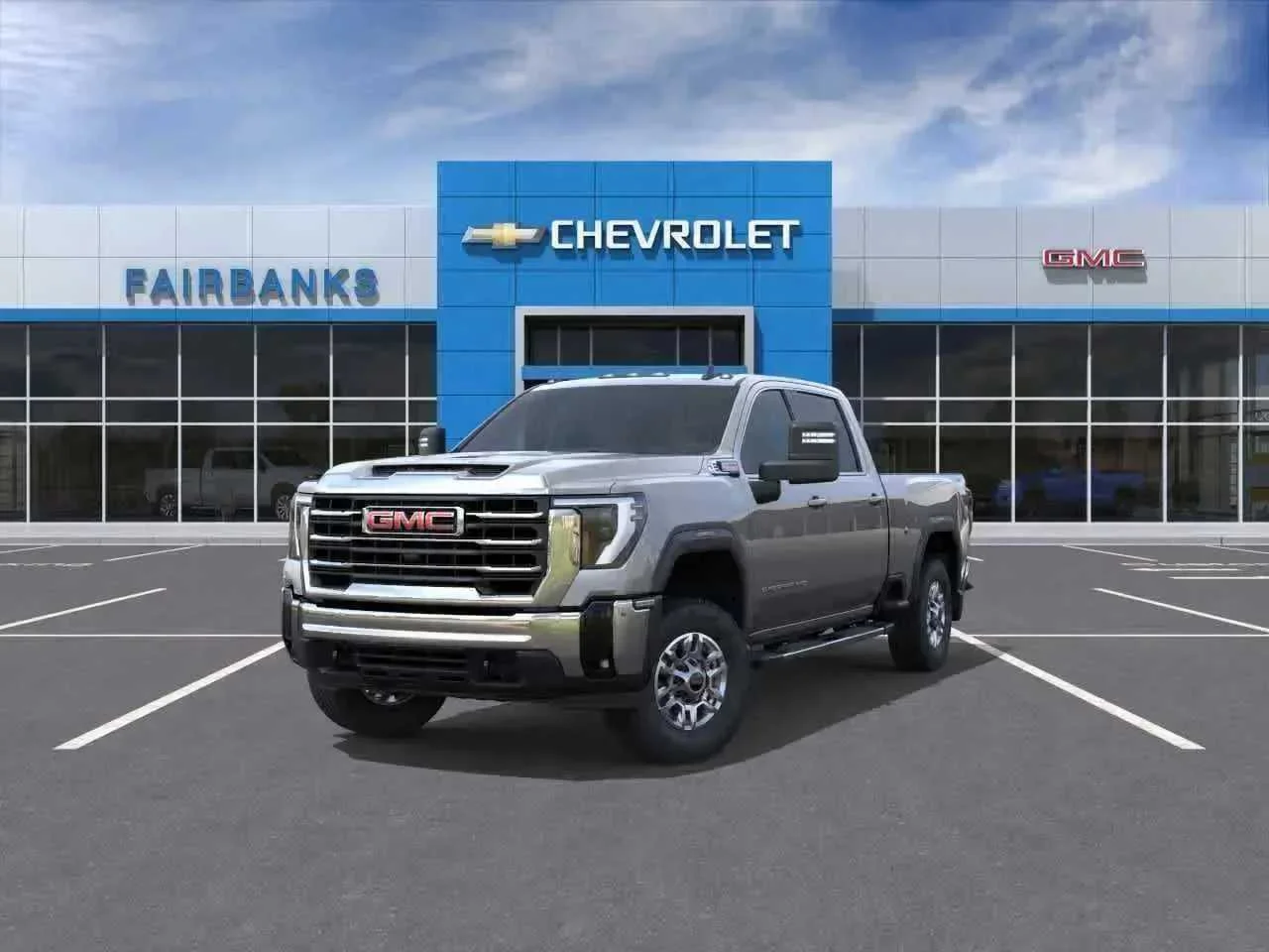 New 2026 Sterling Metallic GMC SLE image 8