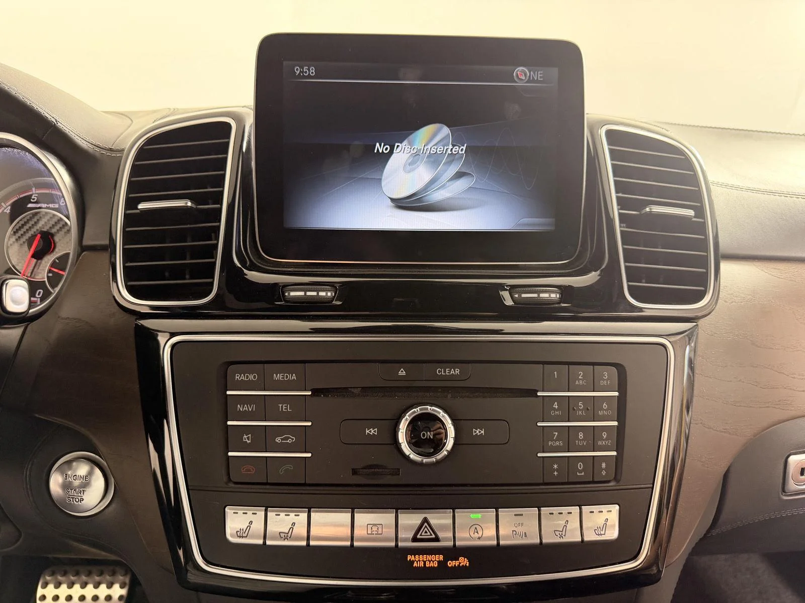 Used 2017 Obsidian Black Metallic Mercedes AMG GLS 63 image 38