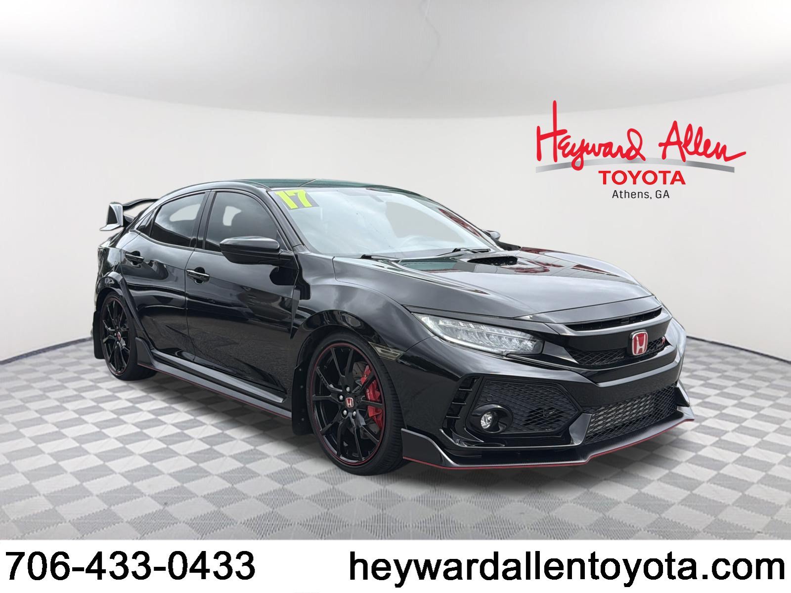 Used 2017 Crystal Black Pearl Honda Type R Touring image 1