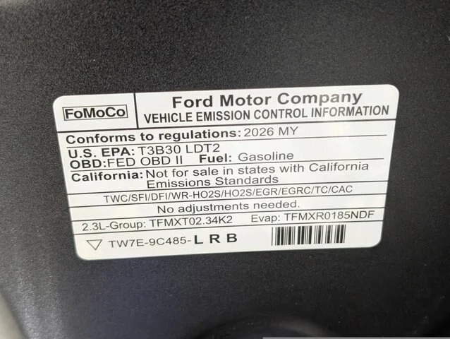 New 2026 Carbonized Gray Metallic Ford Active image 52