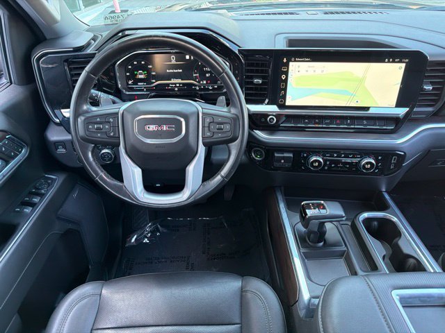 Used 2022 PACIFIC BLUE METALLIC GMC SLT image 18