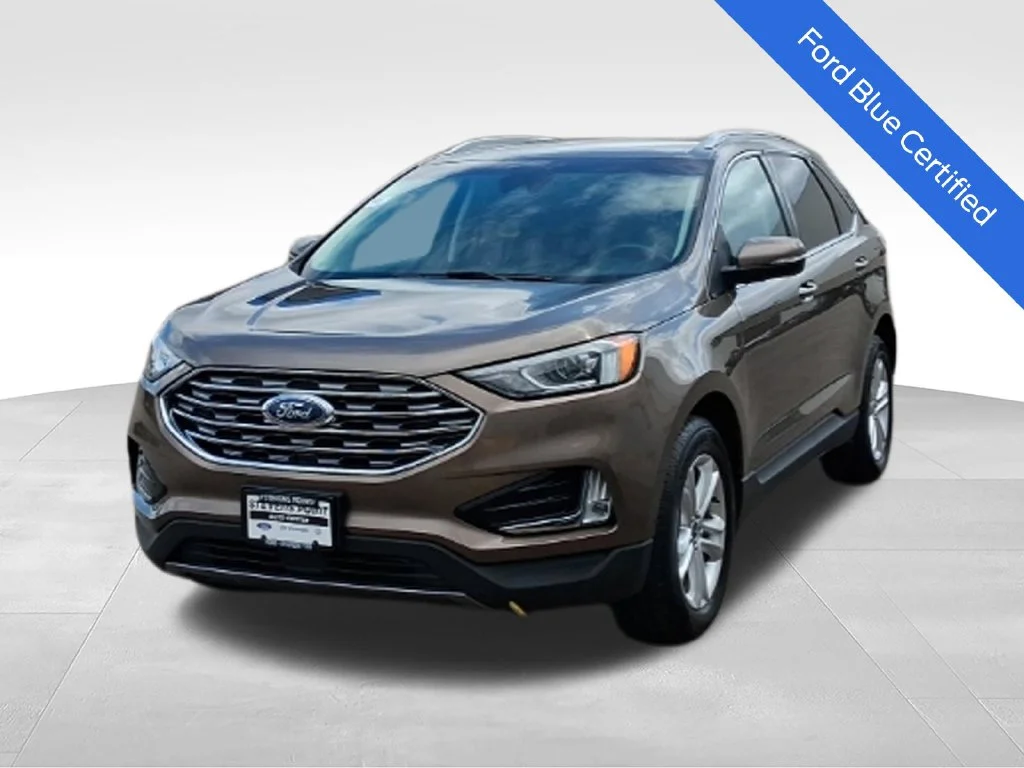 Used 2019 Stone Gray Metallic Ford SEL image 3