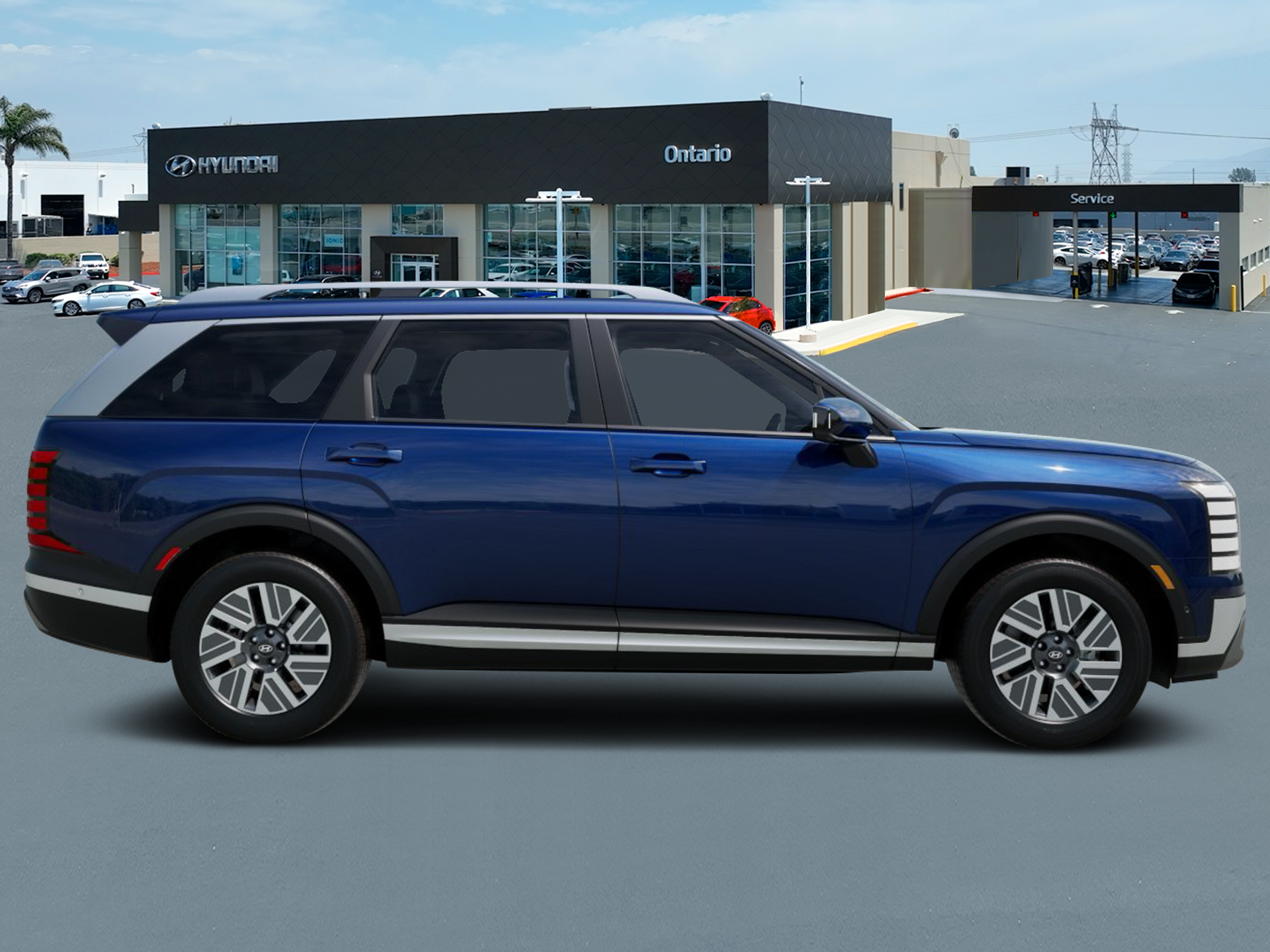 New 2026 Blue Hyundai SEL Premium image 6