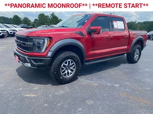 Used 2023 Rapid Red Metallic Tinted Clearcoat Ford Raptor image 3