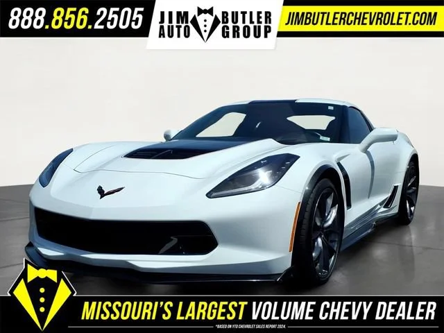 Used 2016 ARCTIC WHITE Chevrolet Z06 1LZ image 1
