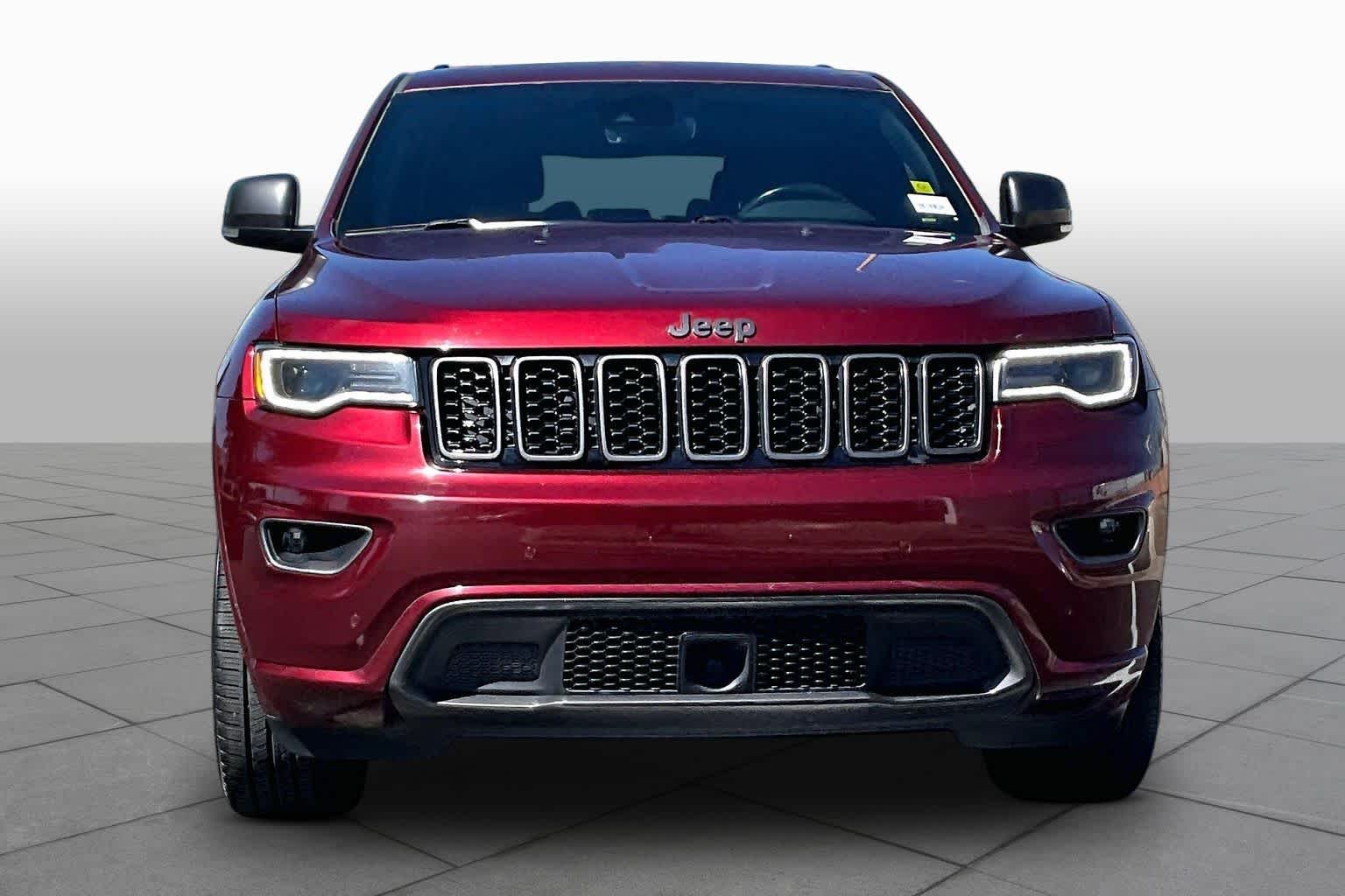 Used 2021 Velvet Red Pearlcoat Jeep 80th Anniversary image 4