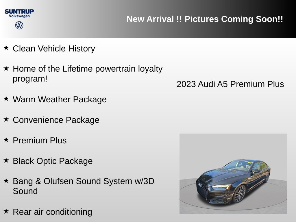 Used 2023 Black Audi Premium Plus image 6