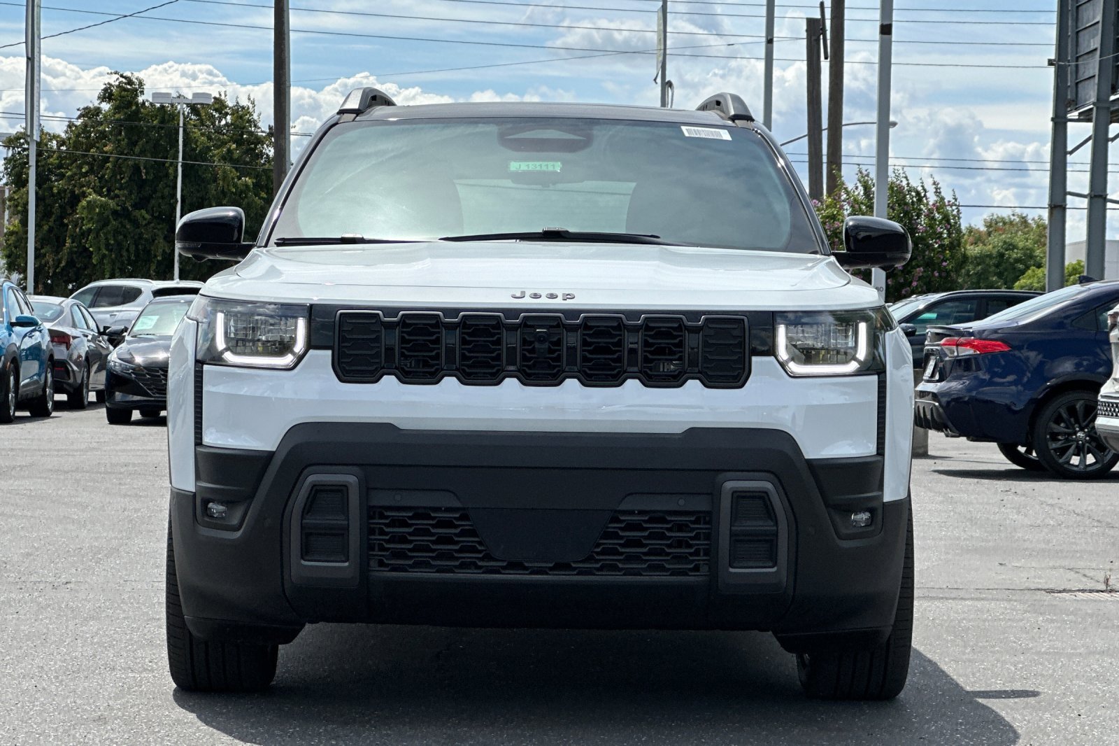 New 2026 Bright White Clearcoat Jeep Overland image 9
