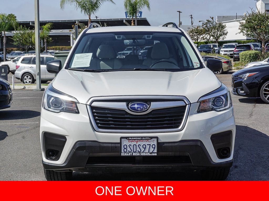 Used 2020 White Subaru Base image 2