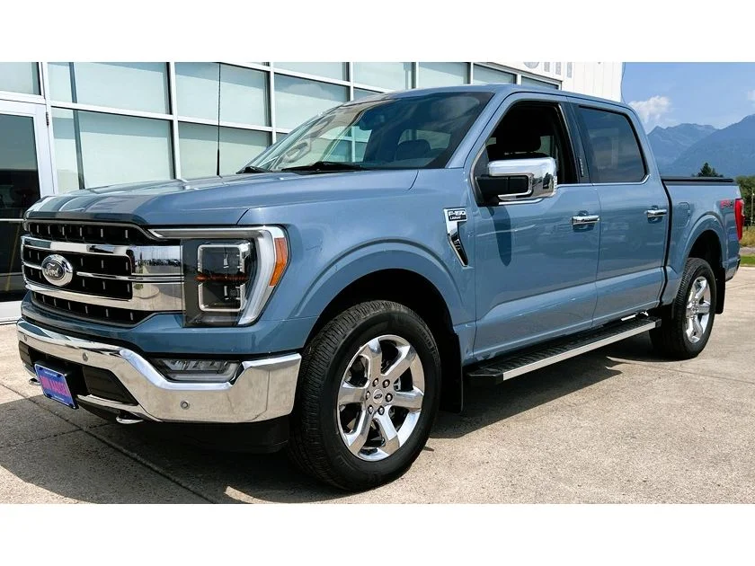 Certified Used 2023 Azure Gray Metallic Ford LARIAT image 4