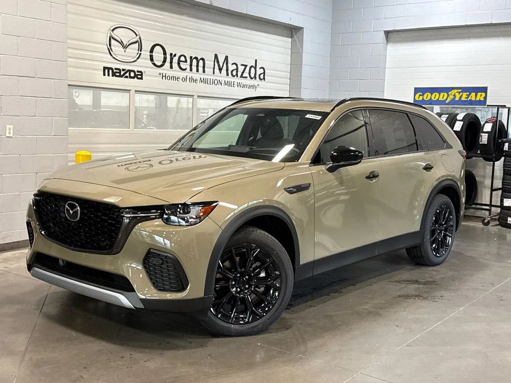 New 2026 Zircon Sand Metallic Mazda 3.3 Turbo Premium Plus AWD image 1