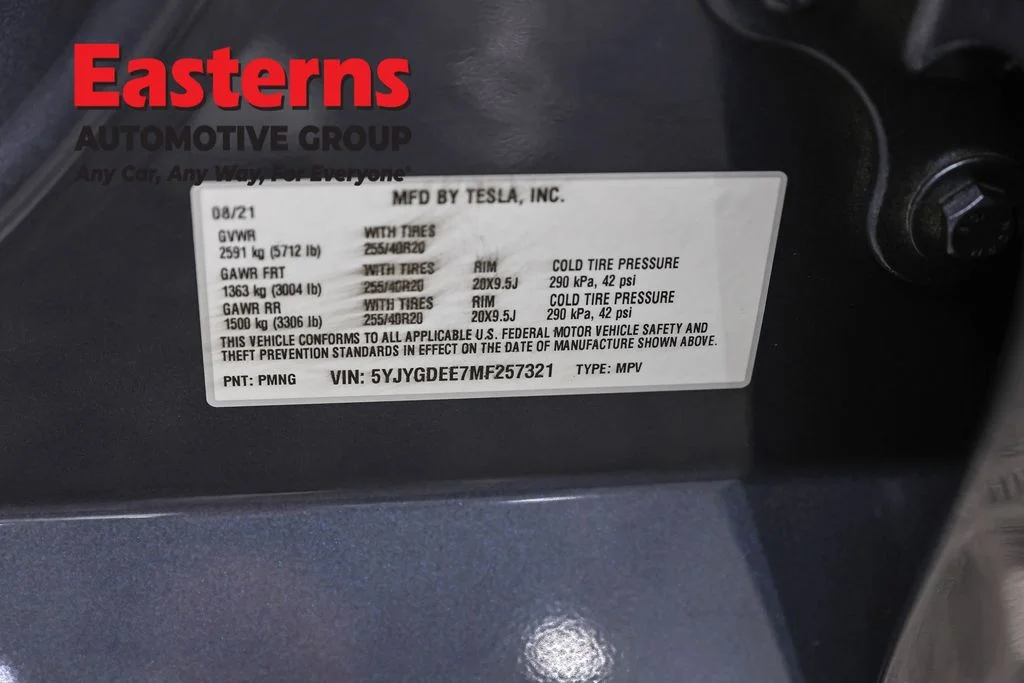 Used 2021 Gray Tesla Long Range image 30