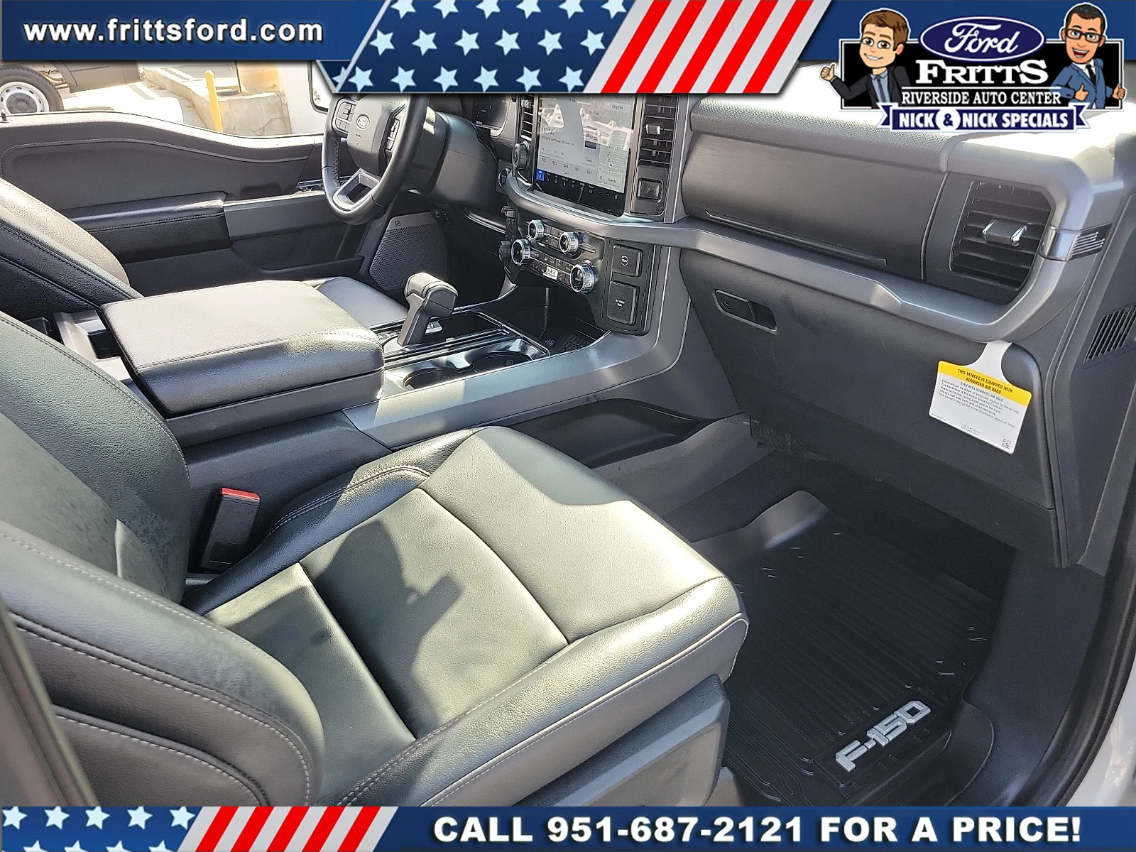 Certified Used 2025 White Metallic Ford XLT image 15