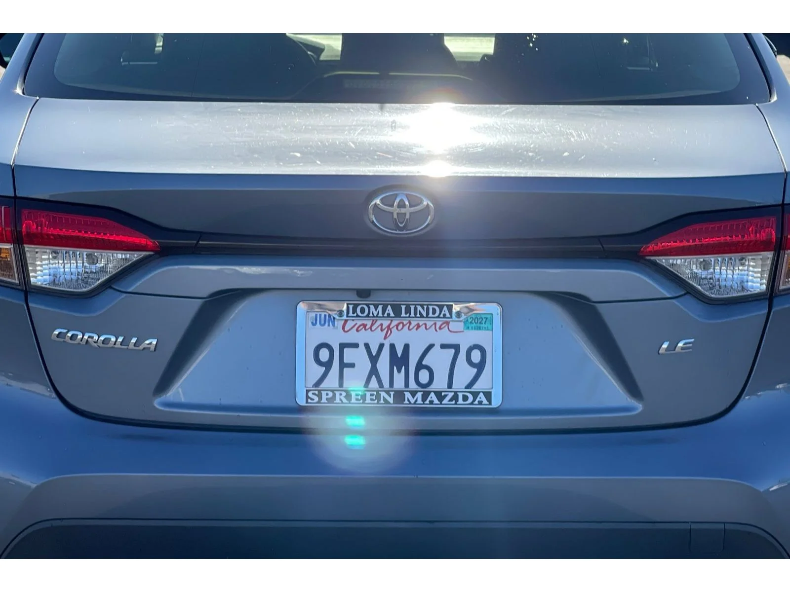 Used 2023 Celestite Toyota LE image 16