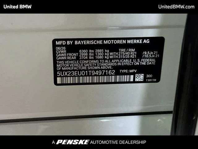 New 2026 Alpine White BMW X5 40i image 15