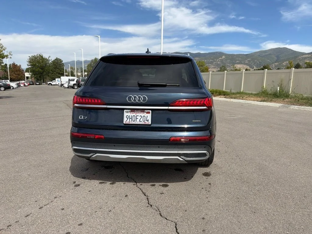 Used 2023 Blue Metallic Audi Premium image 9