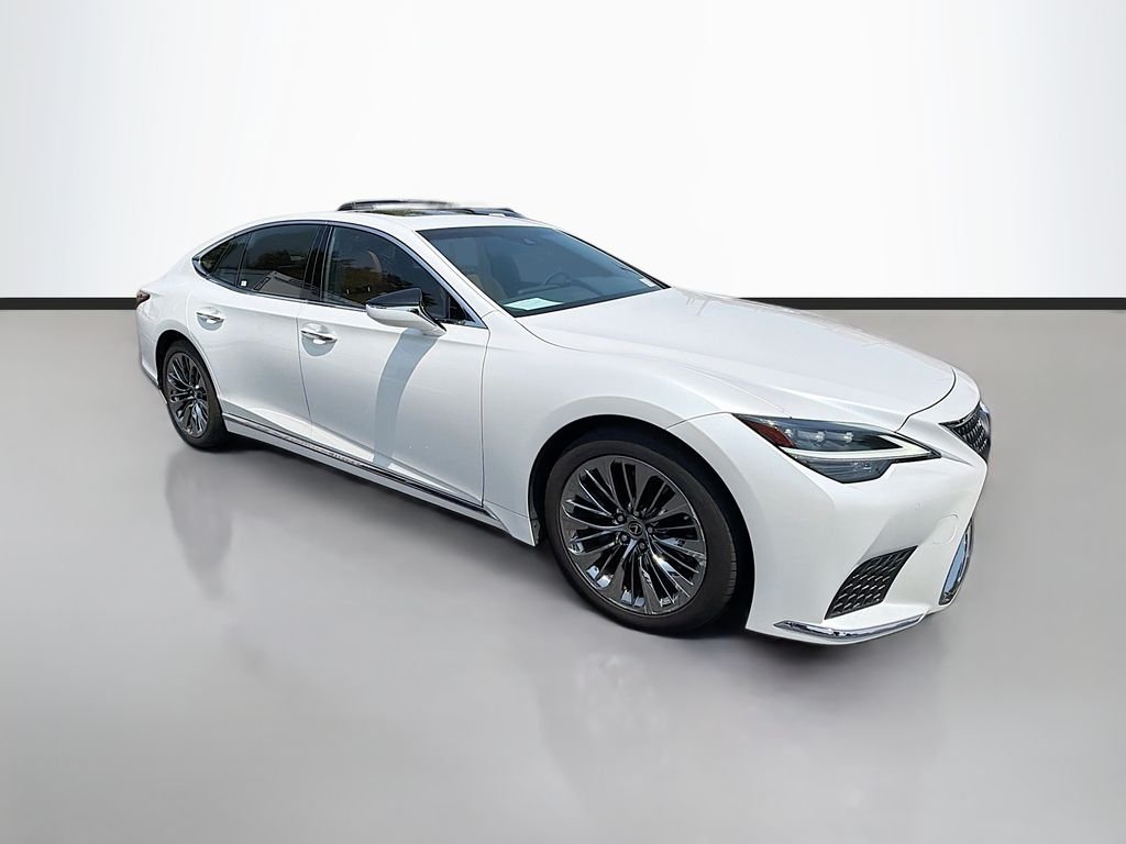 Used 2021 White Lexus 500 Base image 3
