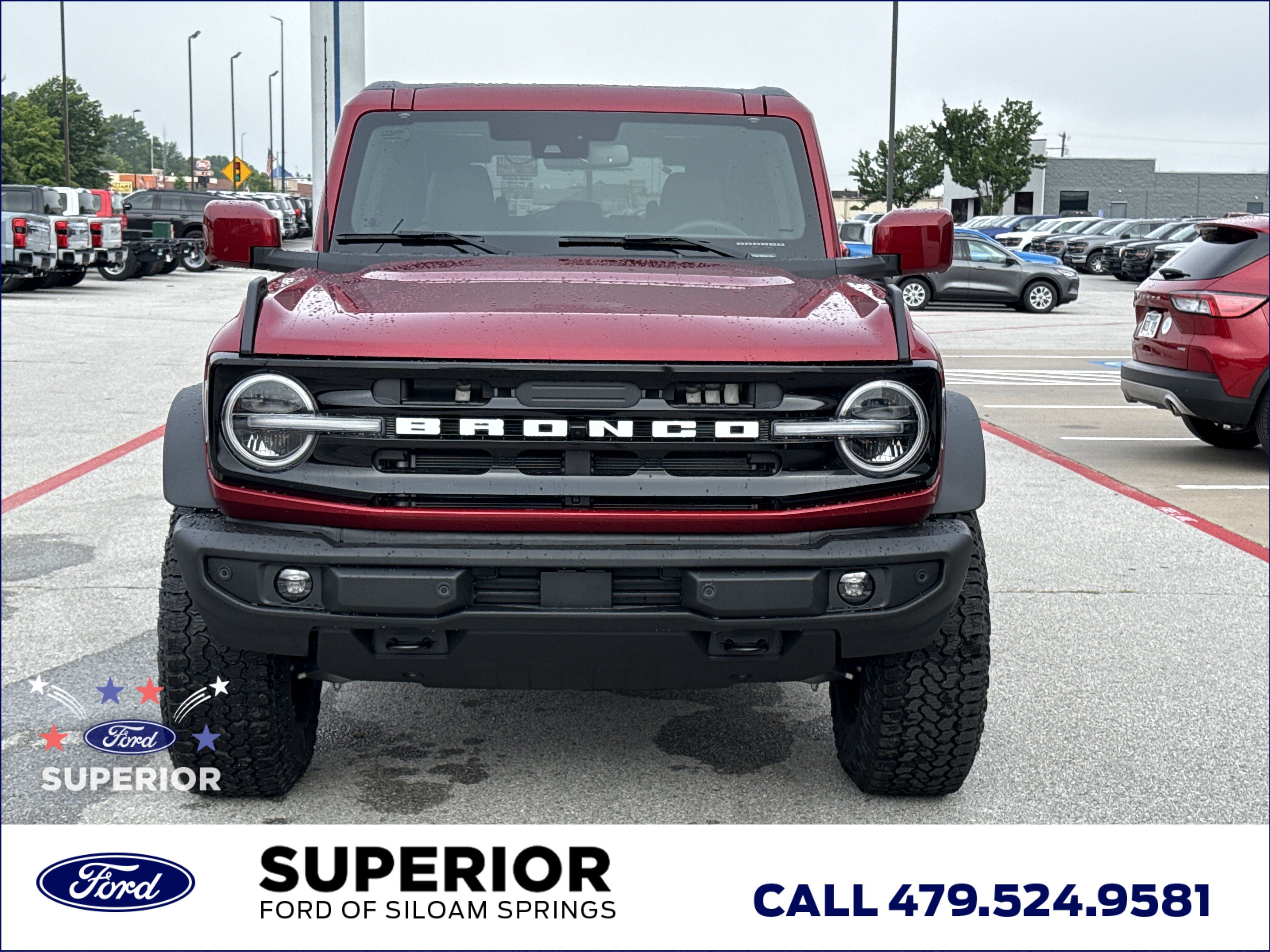 New 2026 Ruby Red Metallic Tinted Clearcoat Ford Outer Banks 4WD image 12