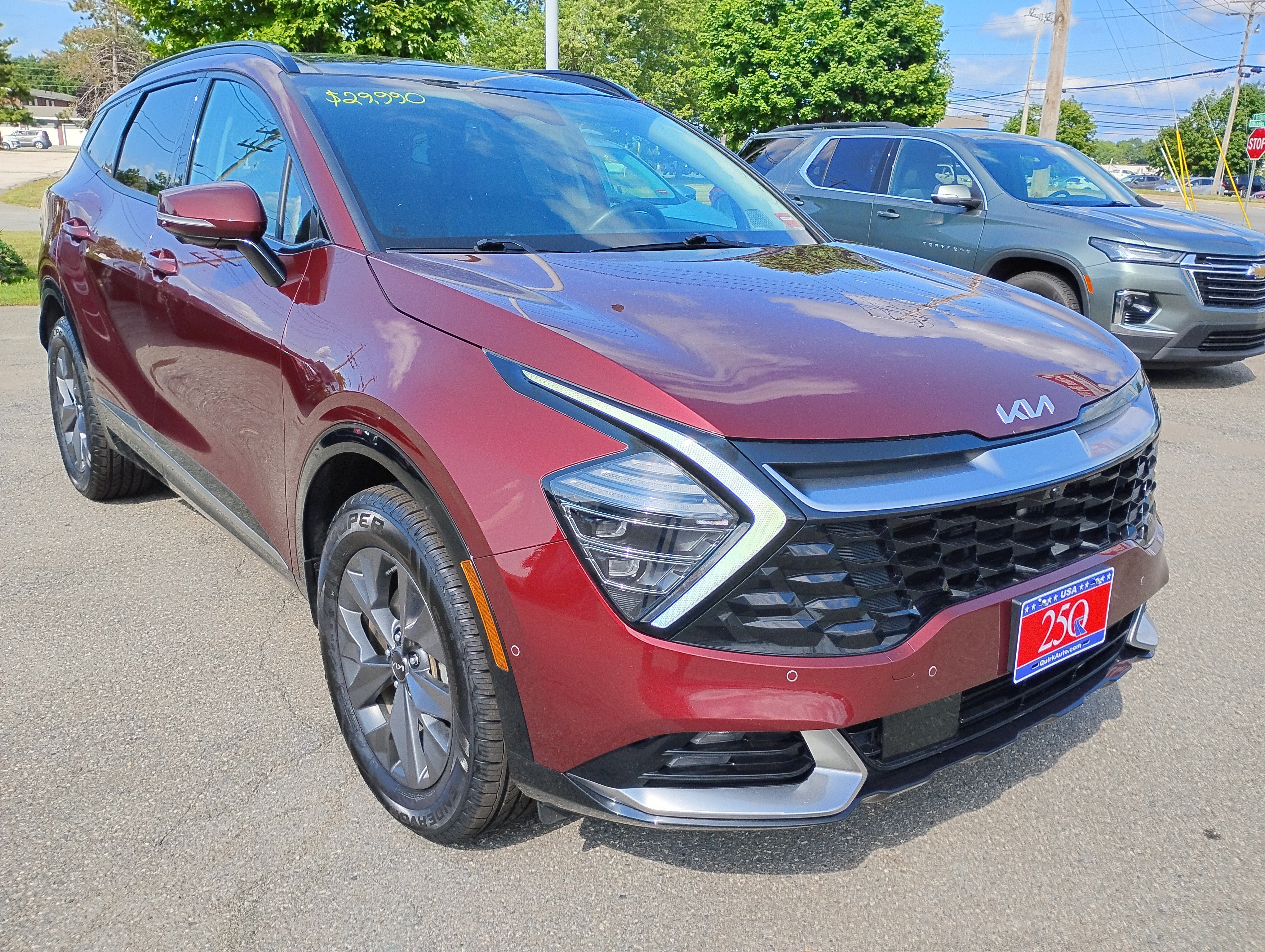 Used 2023 Dawning Red Kia SX-Prestige image 3