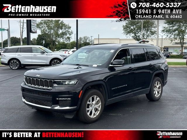 Certified Used 2023 Black Jeep Limited image 1