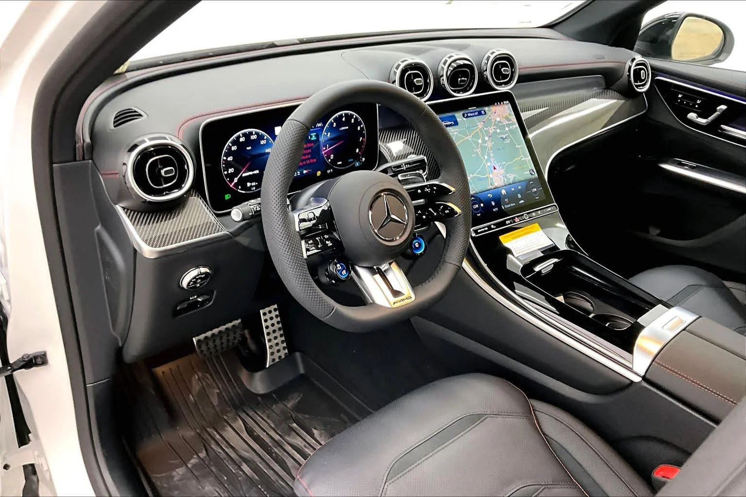 New 2026 Polar White Mercedes-Benz AMG® GLC 43 image 8
