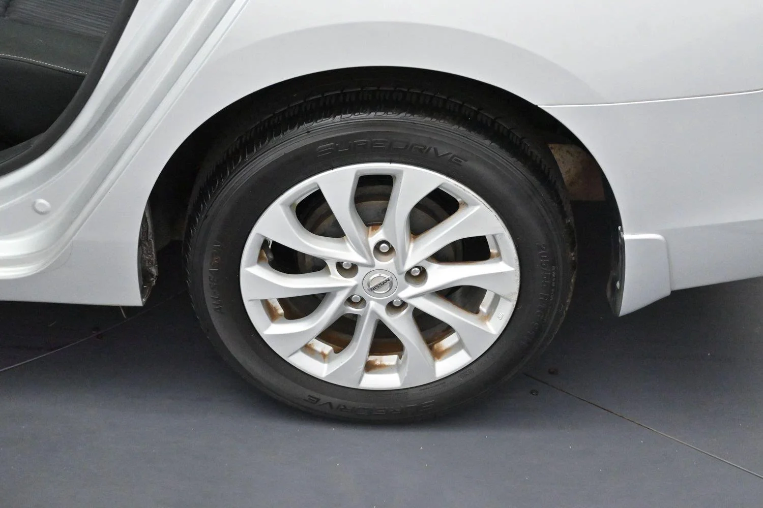 Used 2019 Brilliant Silver Metallic Nissan SV image 28
