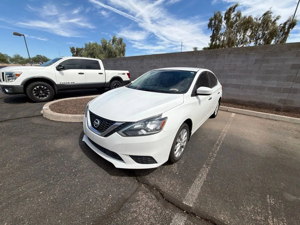 Used 2019 White Nissan SV image 7