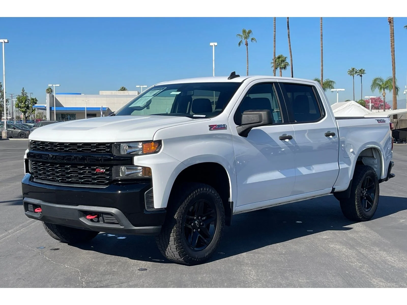 Used 2021 Summit White Chevrolet Custom Trail Boss image 2