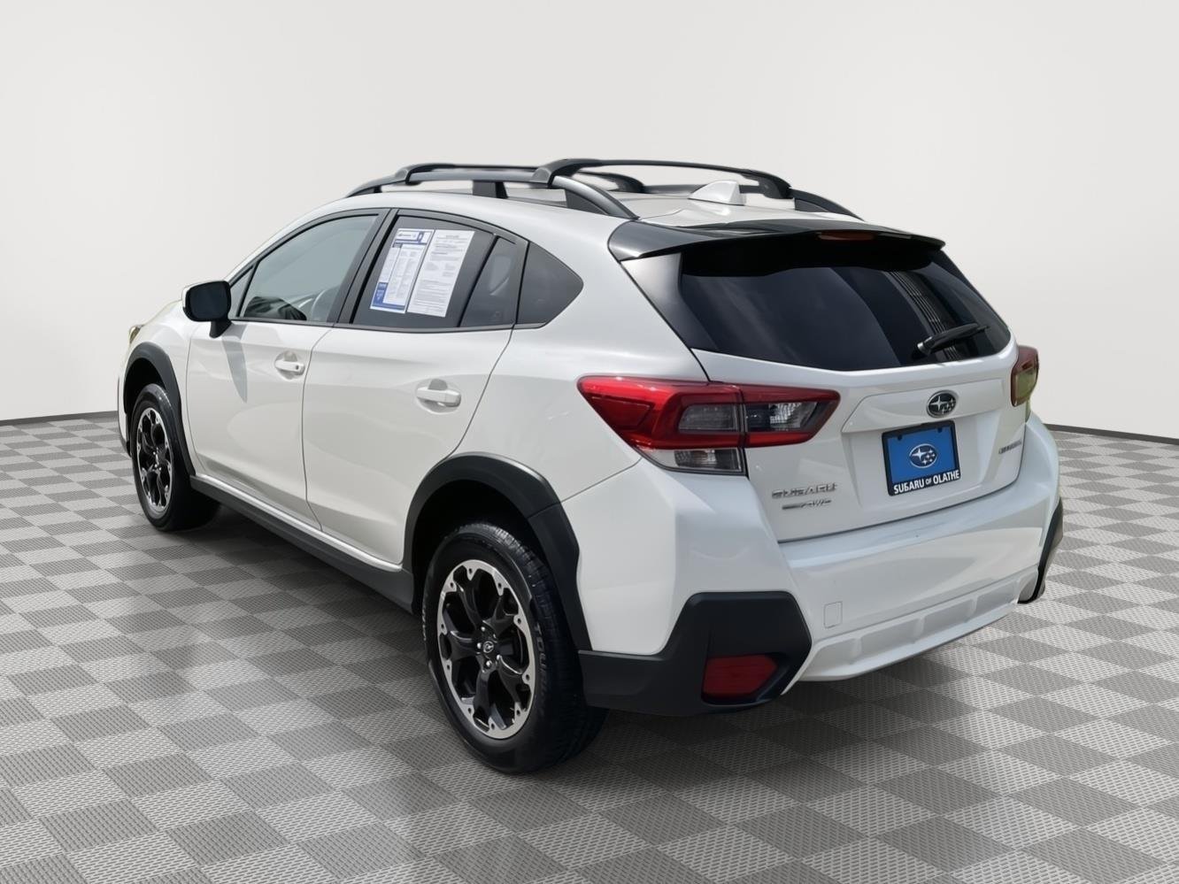 Certified Used 2021 Crystal White Pearl Subaru Premium image 12