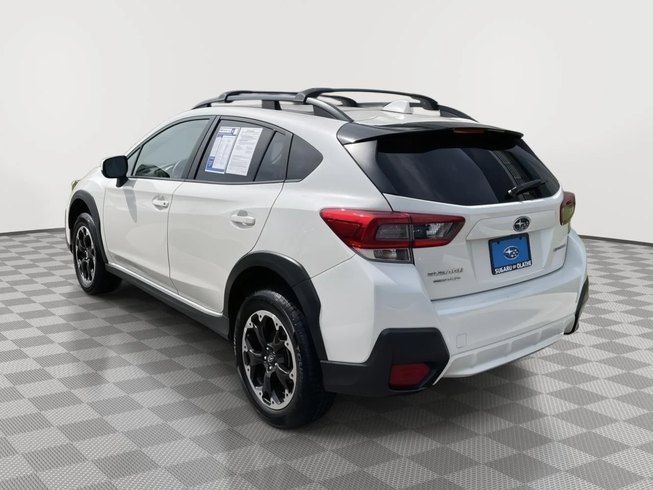 Certified Used 2021 Crystal White Pearl Subaru Premium image 12